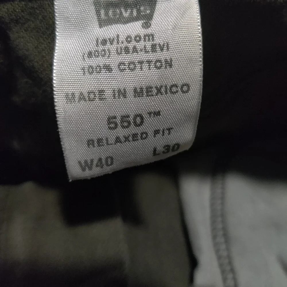 Vintage Levi's 550 Relaxed Fit Jeans Mens 33 x 30 Brown Denim Y2K
